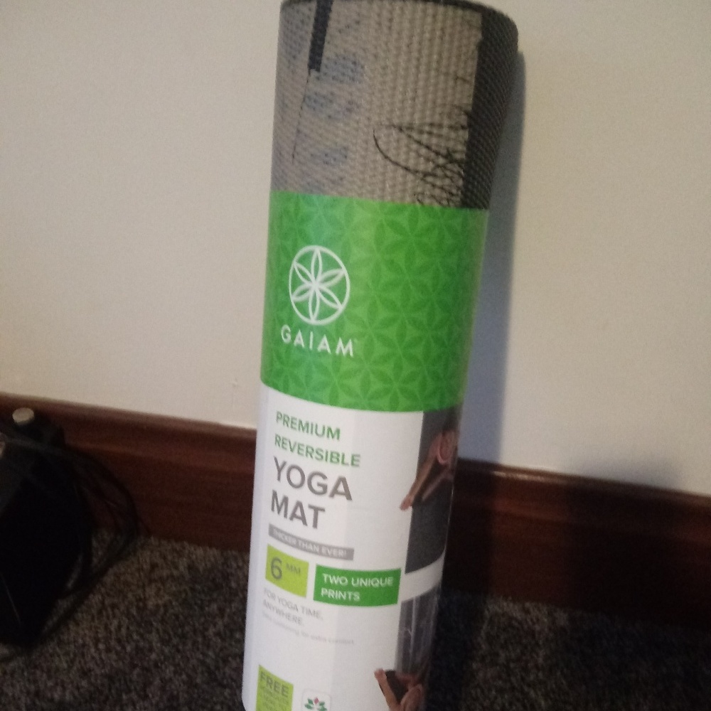 Gaiam yoga mat